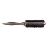 Maxbell Wood Handle Round Hairdressing Comb Bristl Hairbrush Brown C - 14 Rows Hair