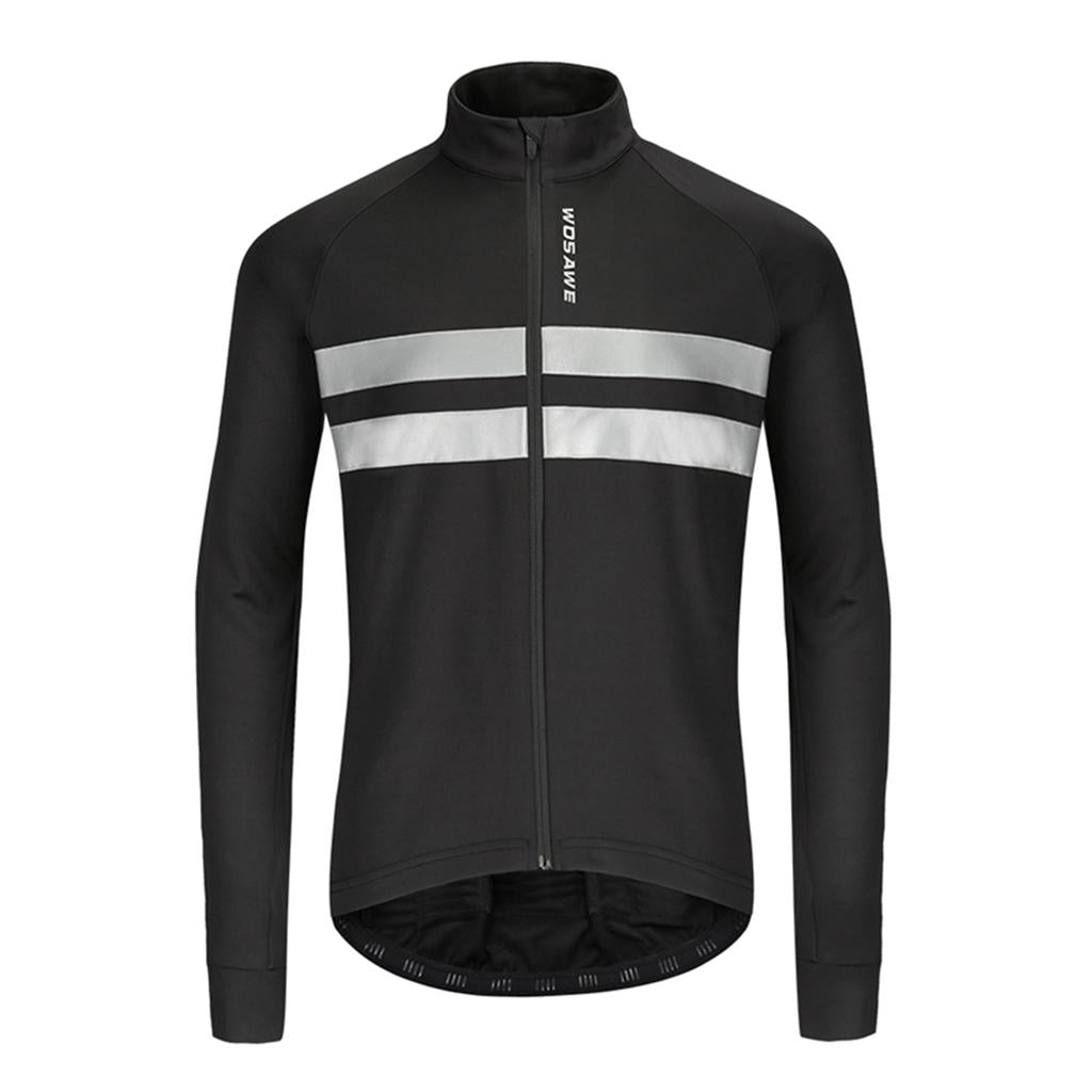Maxbell Cycling Jacket Top Long Sleeve Zipper Bike Running Riding Racing Jersey M