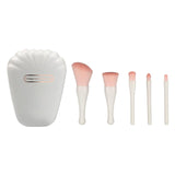 Maxbell 5Pcs make up Brushes Tool Set for Travel White