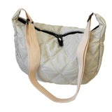 Maxbell Lady Women Crossbody Bags Summer Beach Y2K Oxford Cloth Shoulder Bag White