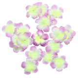 Max 500pcs Artificial Plum Blossom Petals Wedding Confetti DIY Accessory Purple