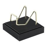 Maxbell Maxbell Display Holder PU Leather Decoration for Small Collectibles Rocks Coral M