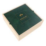 Max 1 Set Wedding Candy Gift Box with Tote Bag Wedding Party Supplies Green