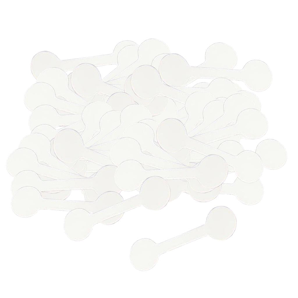 Maxbell Jewellery Labels Price Tags Self Adhesive Blank Price Tag Round White