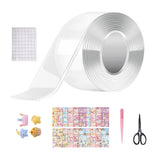 Maxbell Blow Bubble Double Sided Tape DIY Crafts Multipurpose Creative Sticky Tape Style B