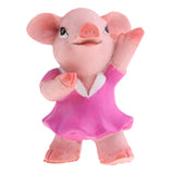 Max Miniature Dollhouse Bonsai Craft Garden Landscape Resin Pig Decor Dancing Pig
