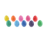 Maxbell 12x No-Toxic Wax Crayons Children Colorful Painting Stick Gifts Kindergarten Toys Egg Shapes