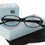 Max Kids Optical Eyeglass Anti Light Blocking Protection for Teens Black Blue