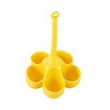 Maxbell Steamed Egg Tray Cookware Gadgets Dining Steaming or Boiling for Home Office Yellow
