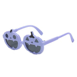 Maxbell Dog Sunglasses Costume Halloween Pumpkin Shaped Puppy Eyewear Pets Glasses Blue