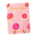 Maxbell Reusable Donut Wall Stand for Donut Party Supplies Bridal Shower Decorations Pink