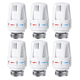 Maxbell 3/4/6Pcs Thermostatic Valve Replacement Temperature Controller Adjustable 6PCS