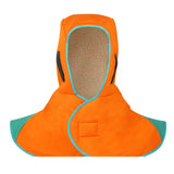 Maxbell Full Protective Welding Hoods Durable Multifunctional Welding Neck Protector orange