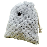 Maxbell Sugar Glider Sleeping Bag Pet Supply Portable for Marmosets Winter Hamster Gray