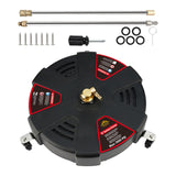 Maxbell Driveway Power Washer 16inch Rotary Surface Cleaner for Patio Decks Driveway