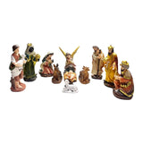 Maxbell Birth of Jesus Statue Set Sacred Christian Nativity Scene Figurine for Shelf