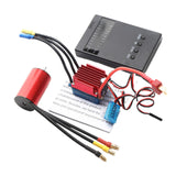 Maxbell 2440 Brushless Motor 35A ESC Combo Update Parts for 1/12 1/14 Scale RC Truck 4000KV Motor