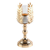Maxbell Candle Holder Candlesticks Centerpiece Tealight Hollow Lamp for Table Decor 12cmx12cmx31cm