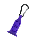 Maxbell Nurse Carabiner Silicone Band Strap Fits for iWatch Purple 38 or 40mm