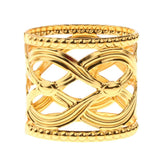 Maxbell Napkin Serviette Ring Holders Table Adornment Wedding Party Decor    Gold