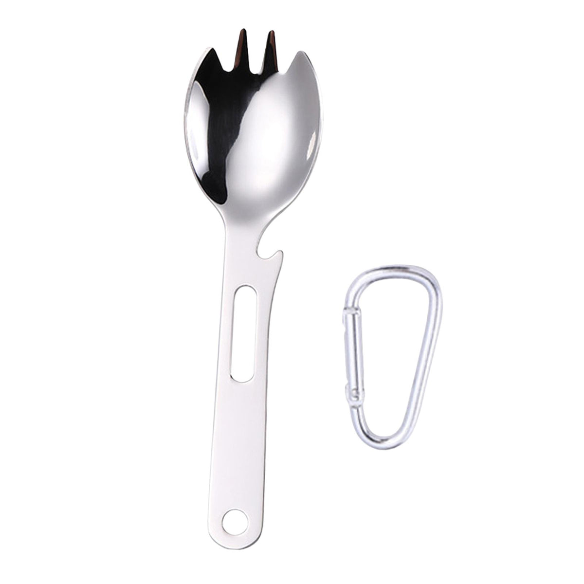 Maxbell Multifunctional Spork spoon Portable for Camping Backpacking Outdoor Spork hoop