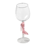 Maxbell Goblet Wine Glass Gift Clear Long Stem for Red and White Wine Drinks Wedding High Heel