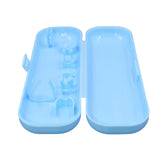 Maxbell Toothbrush Travel Case Protective Cover Compact Portable Holder for Bathroom Blue