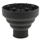 Maxbell Universal Silicone Hair Dryer Blower Diffuser Hairdress Tool Black
