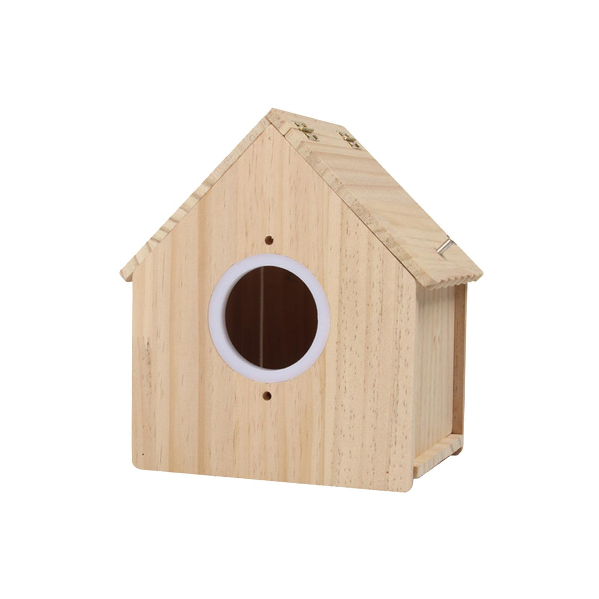 Maxbell Bird Breeding Box Stable Wooden Parakeet Cage for Cockatiel Lovebirds Canary S