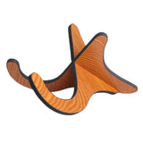 Max Foldable Ukulele Holder Stand Wooden Detachable for Guitar Violin X Frame