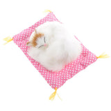 Maxbell Cloth Pad Cat Doll Animal Doll Toy Home Ornament Desk Decor Gift