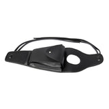 Maxbell Black PU Gas Fuel Tank Cover Panel Bag Pouch for Sportster No Rivet