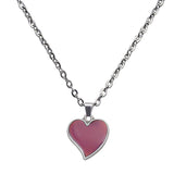 Maxbell Necklace Pendant Temperature Sensing Color Change Chain Jewellery for Prom