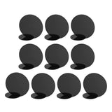 Maxbell 10Pcs DIY Table Numbers Guest Name Tag for Dinner Party Table Centerpiece Black