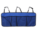 Max Maxb Auto Backseat Bag Car Trunk Organizer Storage Bag Mesh Net Pocket Dark Blue