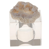 Maxbell Crystal Napkin Serviette Ring Holders Table Adornment Party Decor White