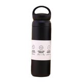 Maxbell Thermal Flask Heat Preservation Mug Insulated Bottle for Hiking Biking Black