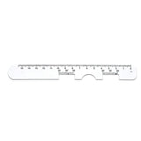 Maxbell Stainless steel PD Ruler Pupil Distance Meter Eye Ophthalmic Tool White