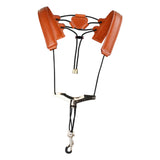 Maxbell Sax Harness Saxophone Strap Adults and Children Sax Bass Tenor Alto Brown