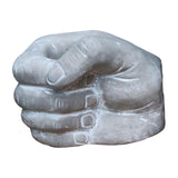 Maxbell Modern Planter Pot Concrete Cement Planter for Garden Home Decor Indoor Right Hand