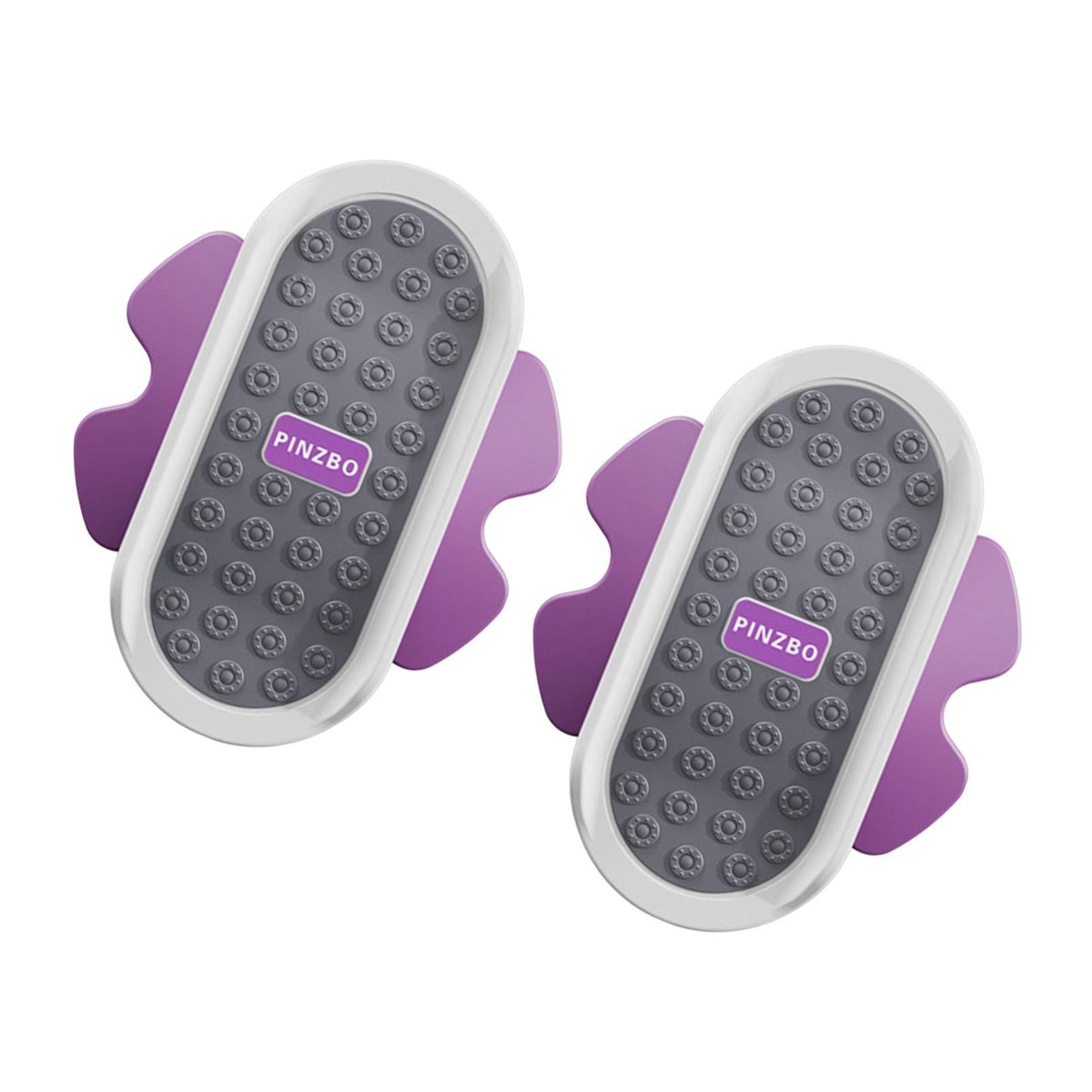 Maxbell 2x AB Twisting Board Aerobic Exercise Workout Gym Sports Waist Twisting Disc Purple