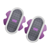 Maxbell 2x AB Twisting Board Aerobic Exercise Workout Gym Sports Waist Twisting Disc Purple