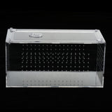 Maxbell Reptile Terrarium Feeding Box Amphibian Breeding Box for Spide Lizards Frogs