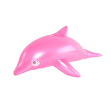 Maxbell Dolphin Inflatable Pool Toy Summer Dolphin Toy for Pool Poolside Beach Pink
