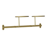 Maxbell Wall Mounted Hat Rack Display Rack Hooks for Home Living Room Decoration Gold