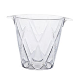 Maxbell Acrylic Ice Bucket Party Beverage Bin for Freezer Cocktail Bar Party Style B