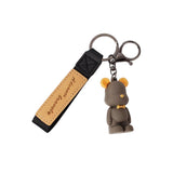Maxbell Cute Keychain Keychain for Family Men and Women Birthdays Gifts Khaki