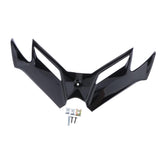 Max Aerodynamic Winglet For Kawasaki Ninja 250 300 MotoGP Style Windshield V.1 Black