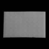 Max Self-Adhesive White Door Bumpers Pads Doorstops 10x2mm 48pcs