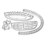 Maxbell 1 Piece Fruit Basket Shape Cutting Dies Embossing Die Cutter Handmade Crafts
